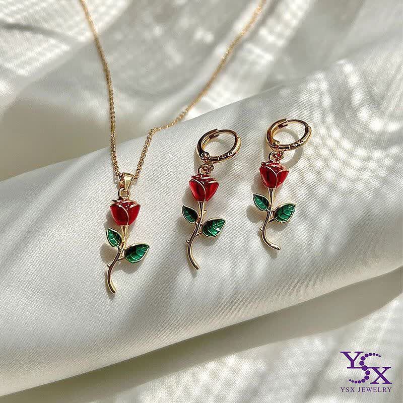 نیمست گل رز YSX با زنجیر کد 2208 - خرید آنلاین از گالری آداس